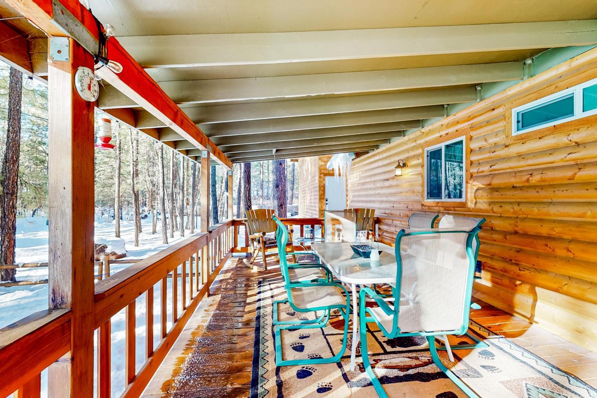 Dam Fun Cabin Пайнтоп-Лейксайд Экстерьер фото