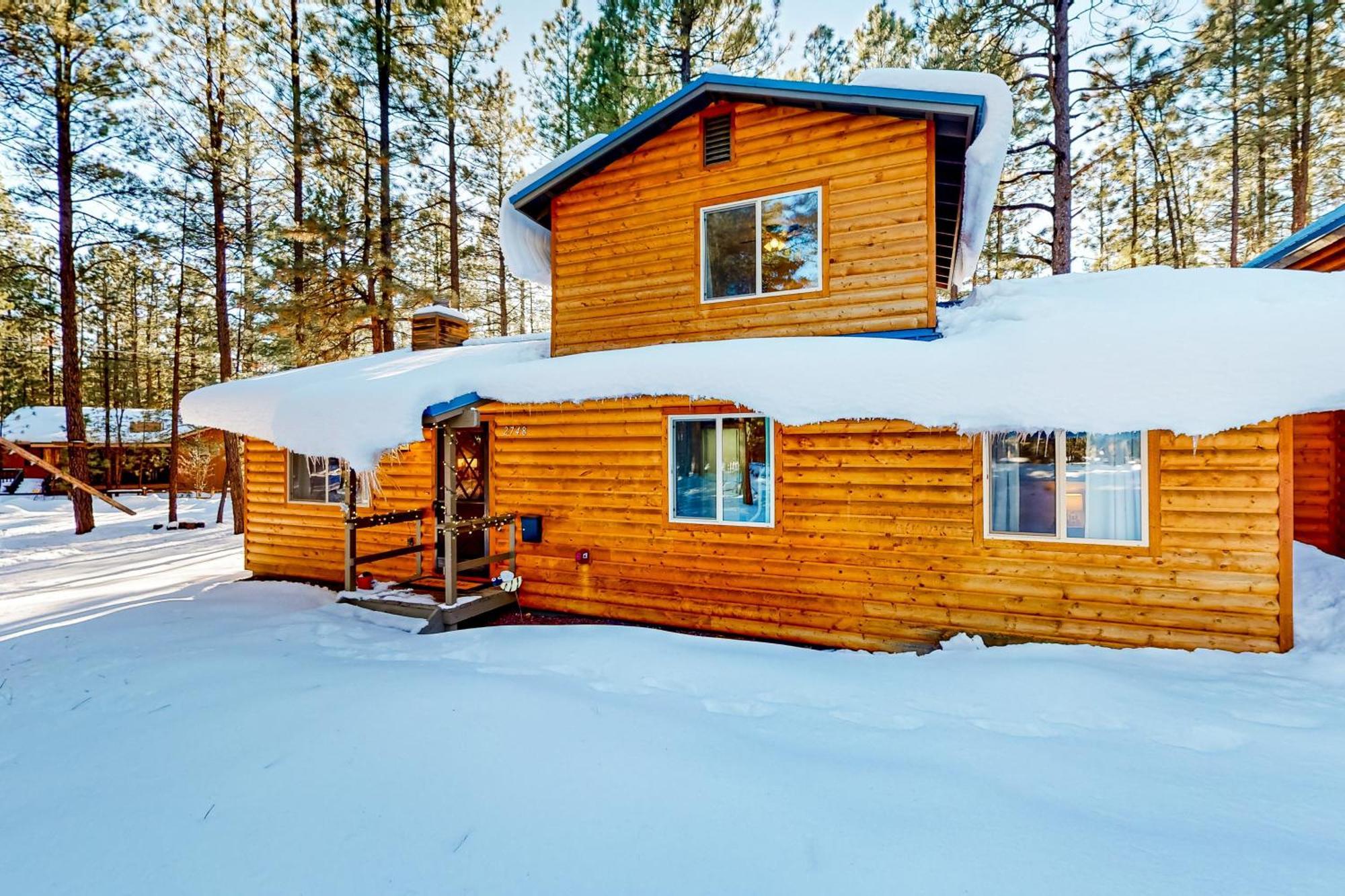 Dam Fun Cabin Пайнтоп-Лейксайд Экстерьер фото