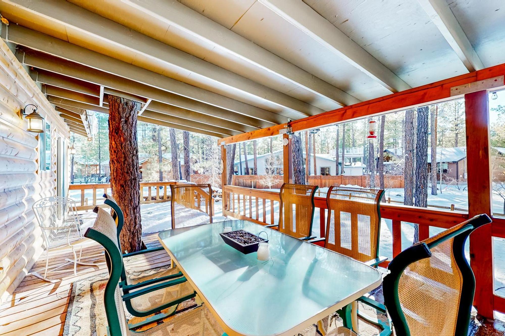 Dam Fun Cabin Пайнтоп-Лейксайд Экстерьер фото
